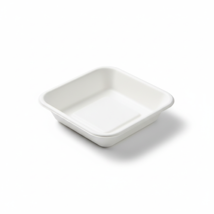 6''(14 cm) Sugarcane Square 1D Tray