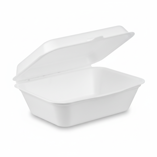 18cm-x-13cm-Sugarcane-Rectangular-Clamshell-Lunchbox