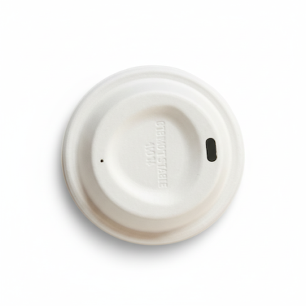 90mm Sugarcane Lids for Cups
